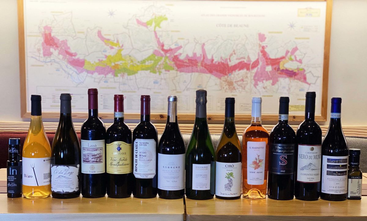 Roscioli italian wine club membership selections
