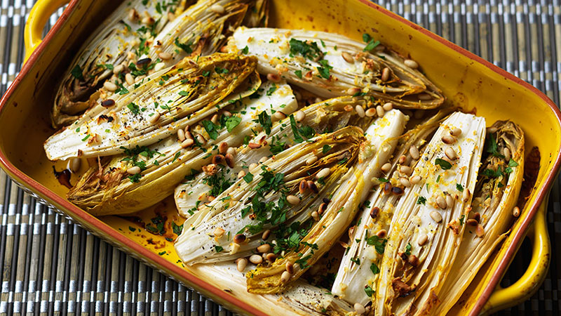 chicory timbale