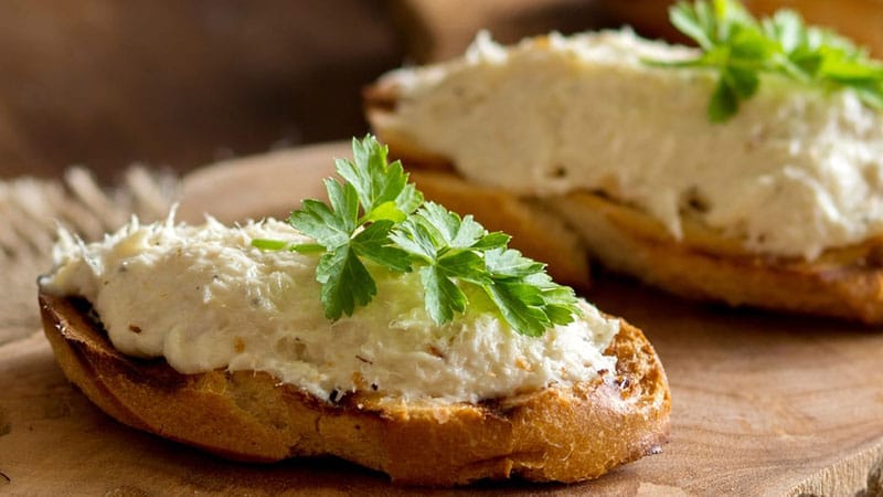 creamed cod