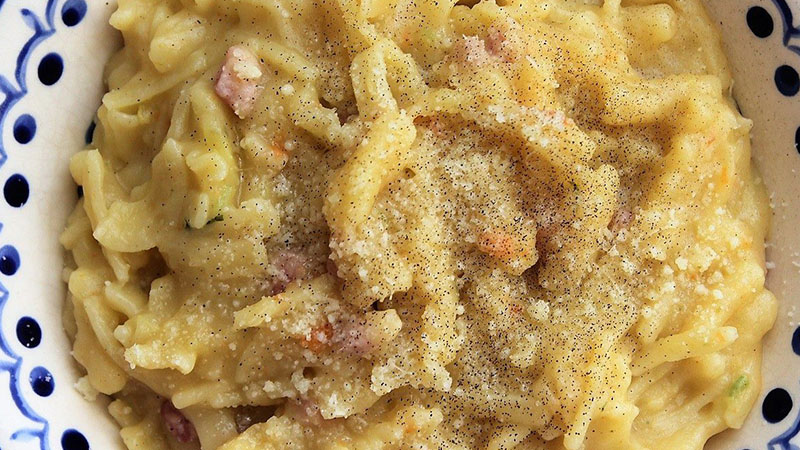 pasta and potatoes